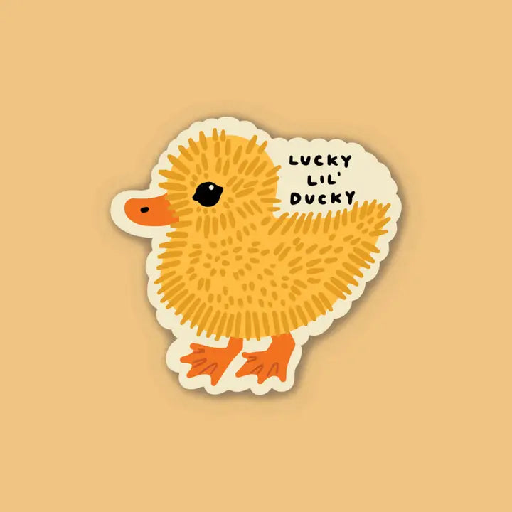 The Golden Doodle - Vinyl Sticker - Lucky Lil Ducky 