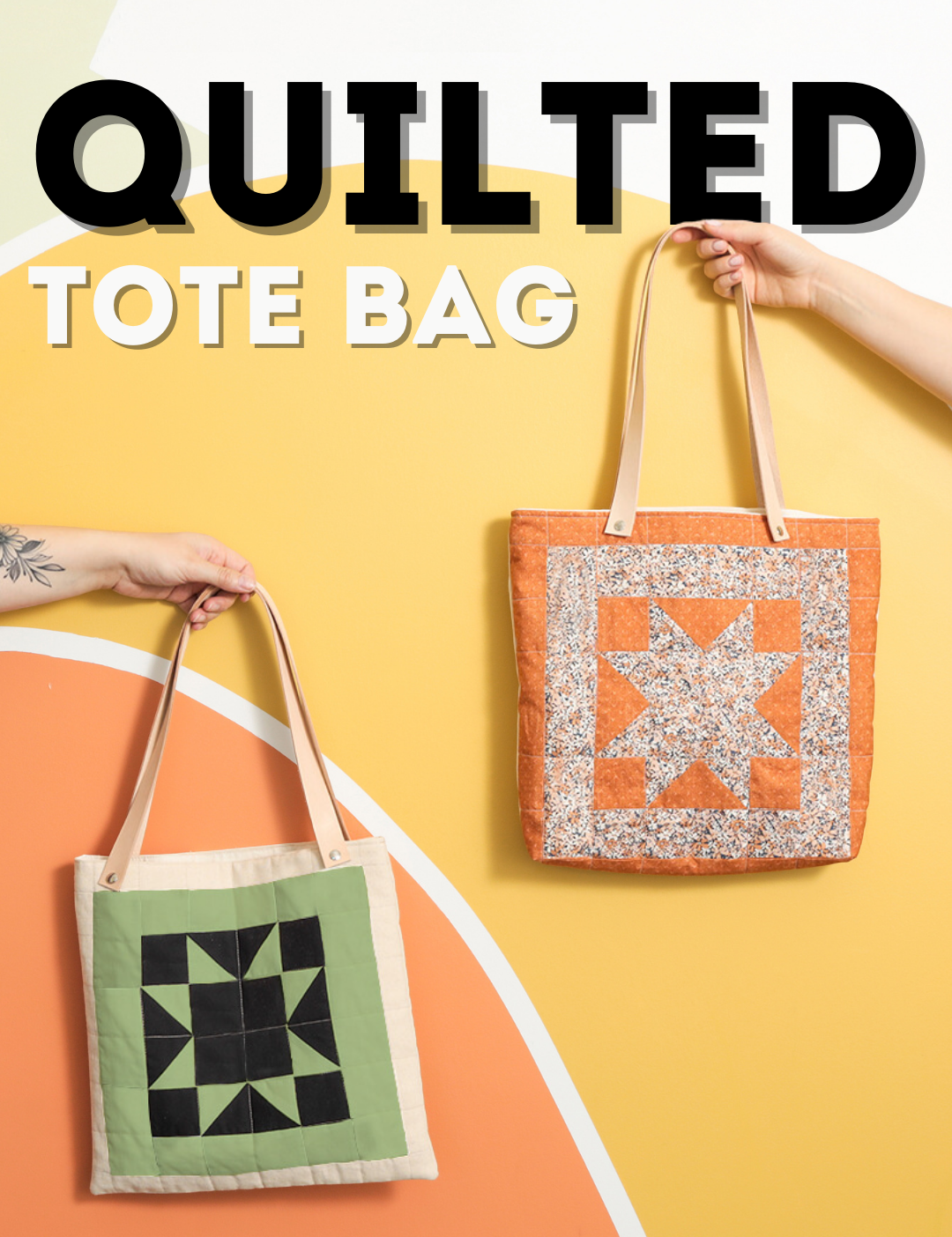 Quilted Tote Bag