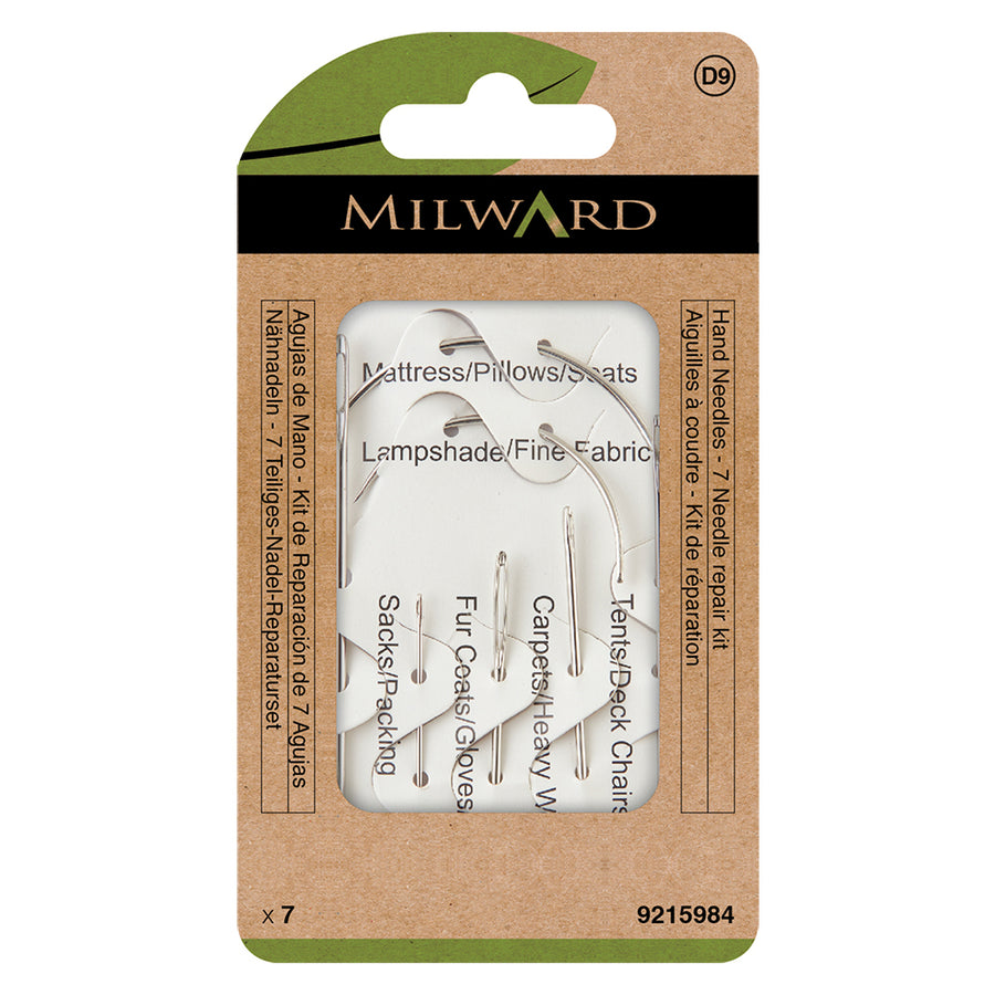 Milward - Hand Sewing Needles - 7pc Repair Kit