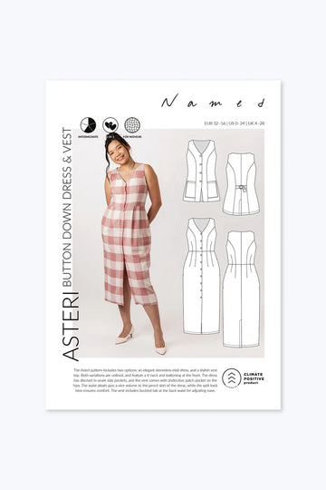 Named Clothing - Asteri Button Down Dress & Vest