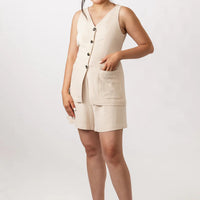 Named Clothing - Asteri Button Down Dress & Vest