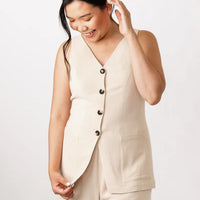 Named Clothing - Asteri Button Down Dress & Vest