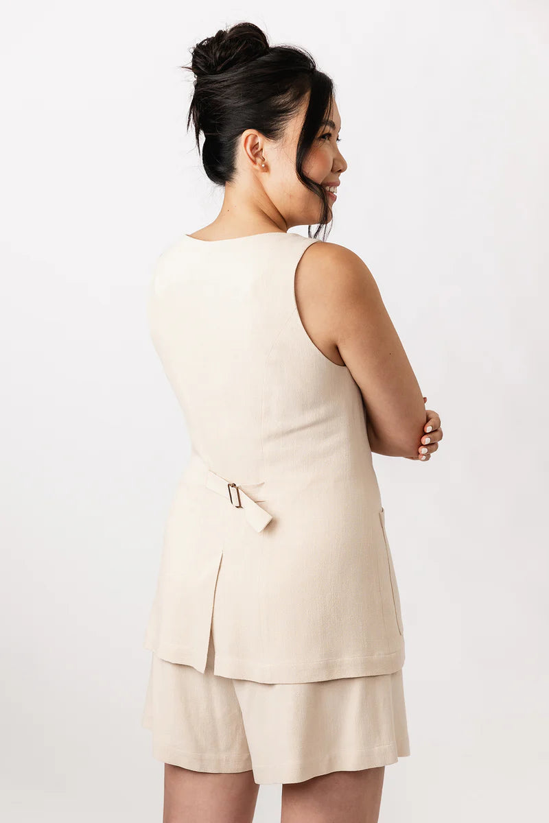 Named Clothing - Asteri Button Down Dress & Vest