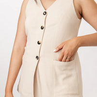 Named Clothing - Asteri Button Down Dress & Vest