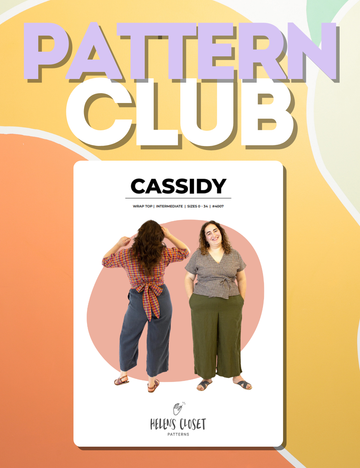 Pattern Club - Cassidy Wrap Top