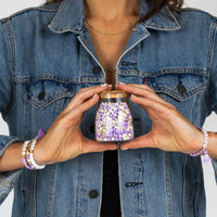 Jewelry Made by Me - DIY Bracelet Jar - Lavender Love