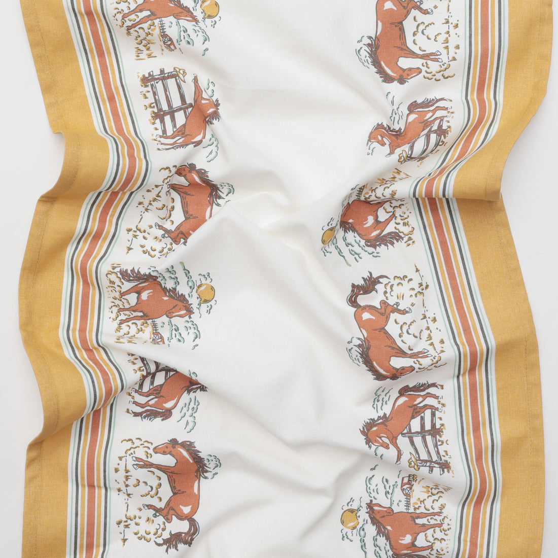 Moda - Cotton - Retro Toweling - Giddy Up Cowboy