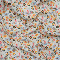 Rifle Paper Co. - Cotton - Orchard - Fruit Stickers - Khaki