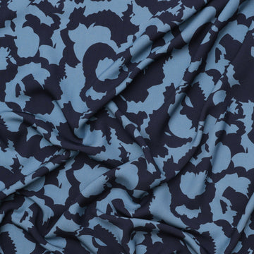 Viscose - Noelle - Digital Twill Print - Blue