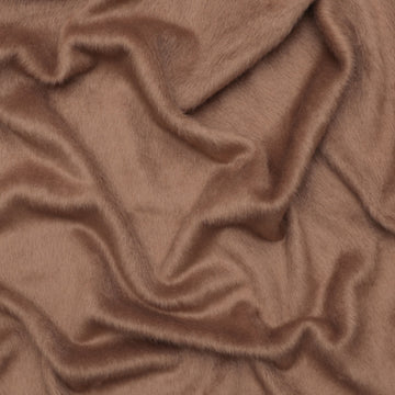 Wool Blend - Italian Novelty Coating - Camel