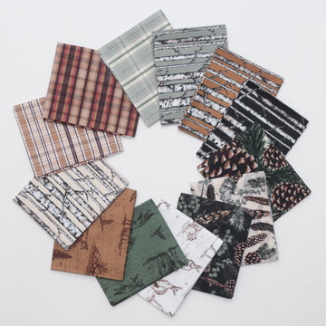 Cotton - Fat Quarter Bundle - Lodge Life - 13 pcs