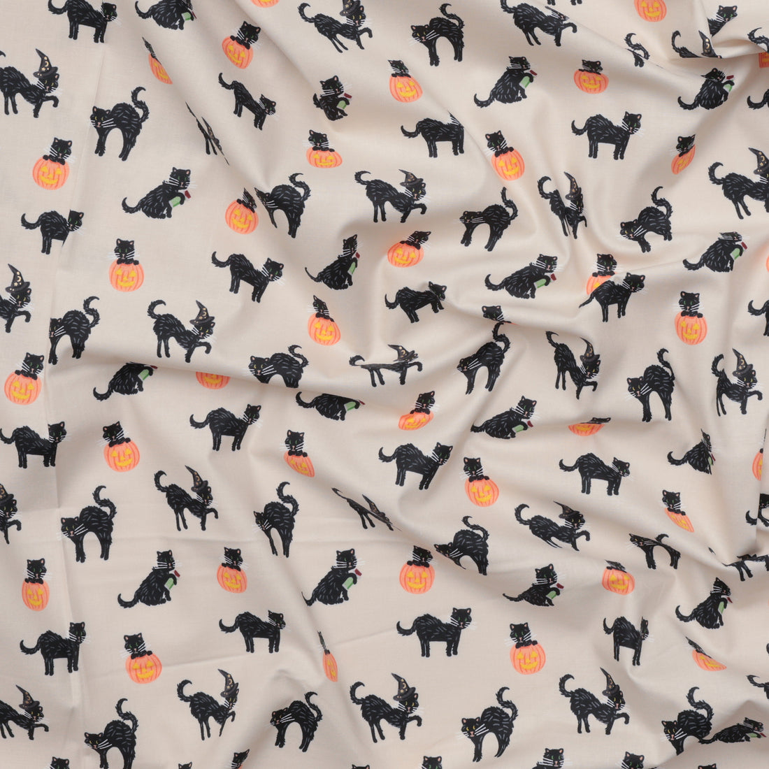 Rifle Paper Co. - Cotton - Halloween - Black Cat - Linen