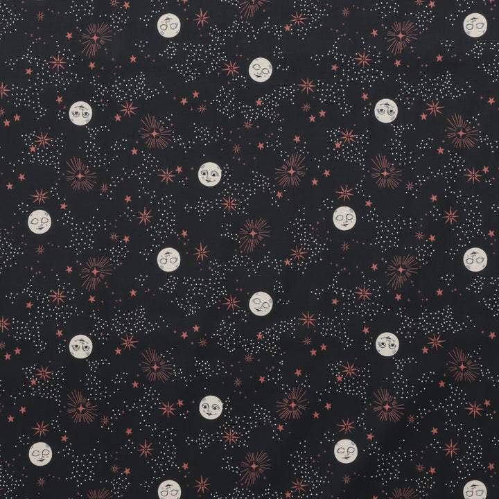 Ruby Star - Cotton - Good Spirits - Wise Moons - Black