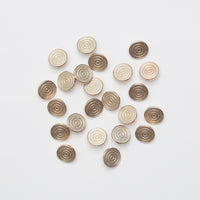 Buttons - Shank - Metal - 23mm - Assorted