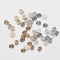 Buttons - Shank - Metal - 23mm - Assorted