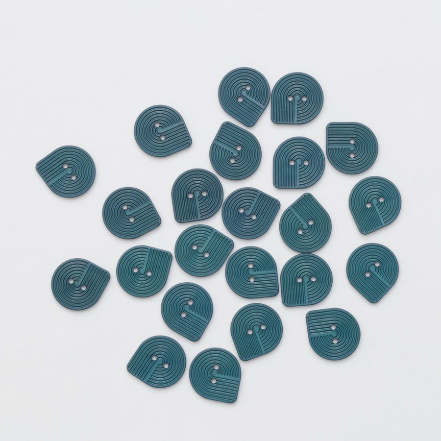 Buttons - 2 Hole - 32mm - Oval - Assorted