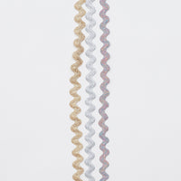 Rick Rack Braid - Metallic -  15mm - Assorted