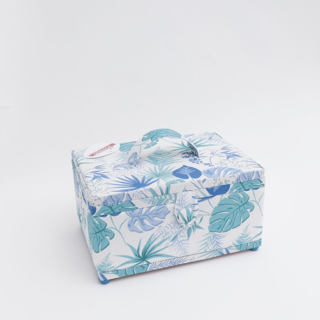 Vivace - Sewing Basket - Leaf Blue