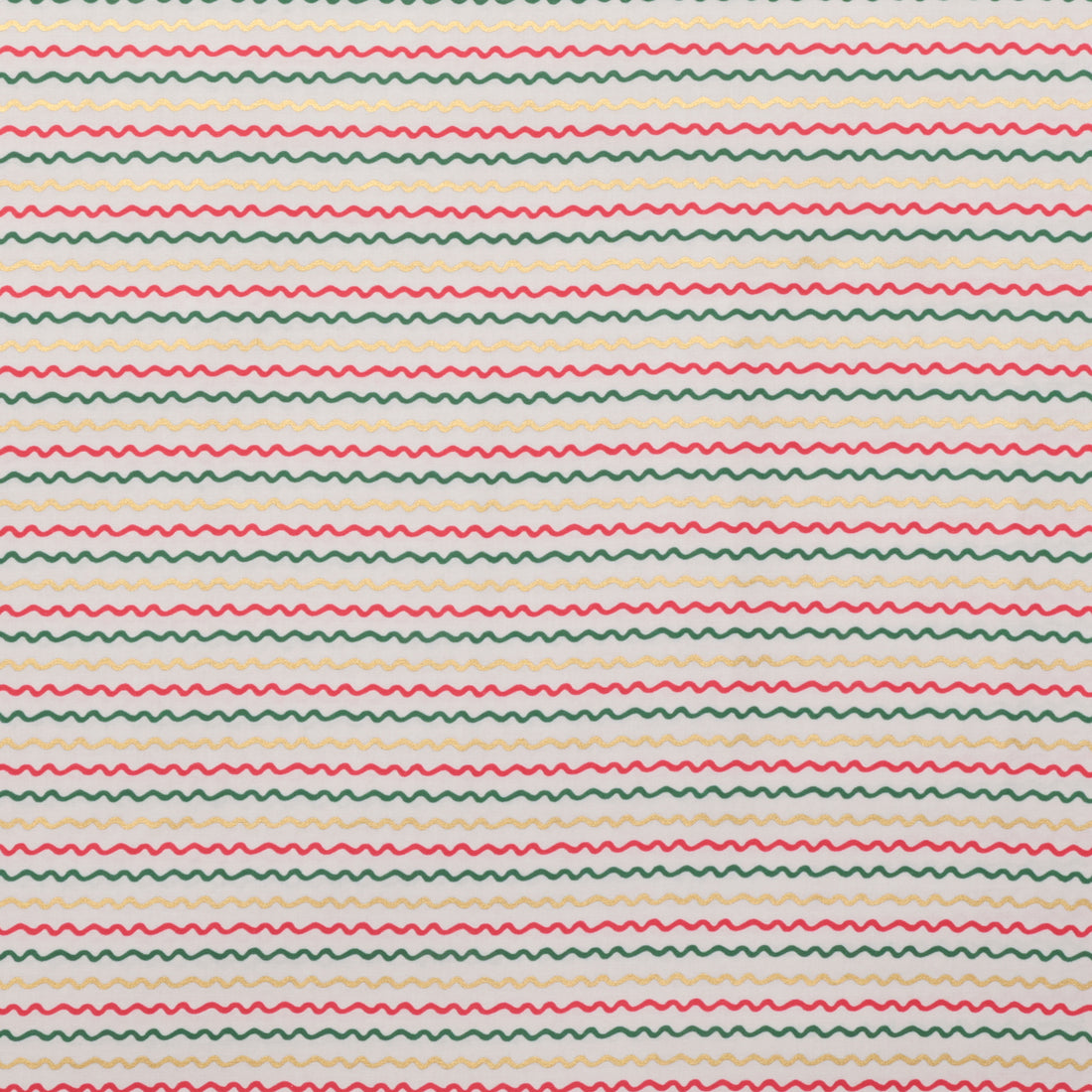 Rifle Paper Co. - Cotton - Holiday Classics III - Ribbon Stripes - Cream