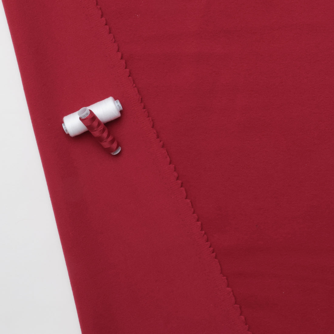 Wool Cashmere - Wool Coating - Ruby