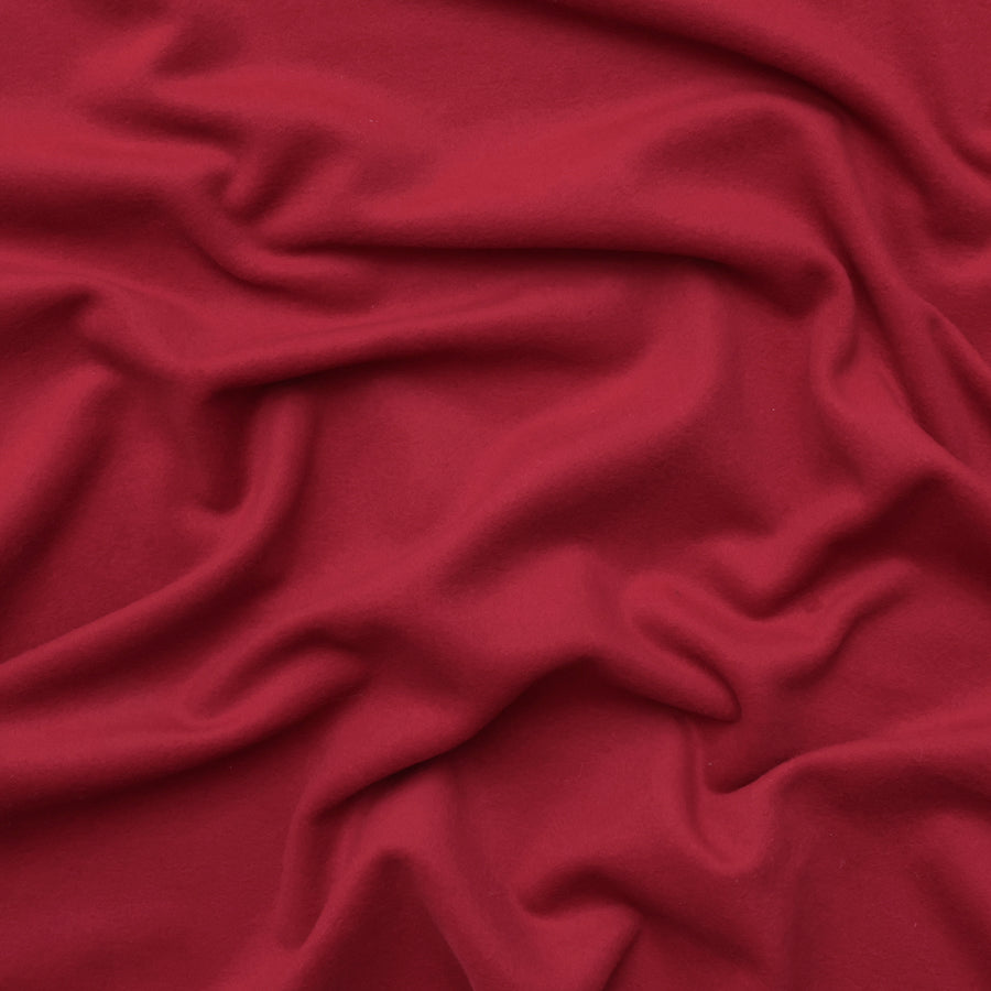 Wool Cashmere - Wool Coating - Ruby