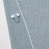 Wool Blend - Coating - Chunky Twill - Blue Pearl