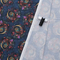 Blank Quilting - Cotton - Night Garden - Owls - Dark Blue