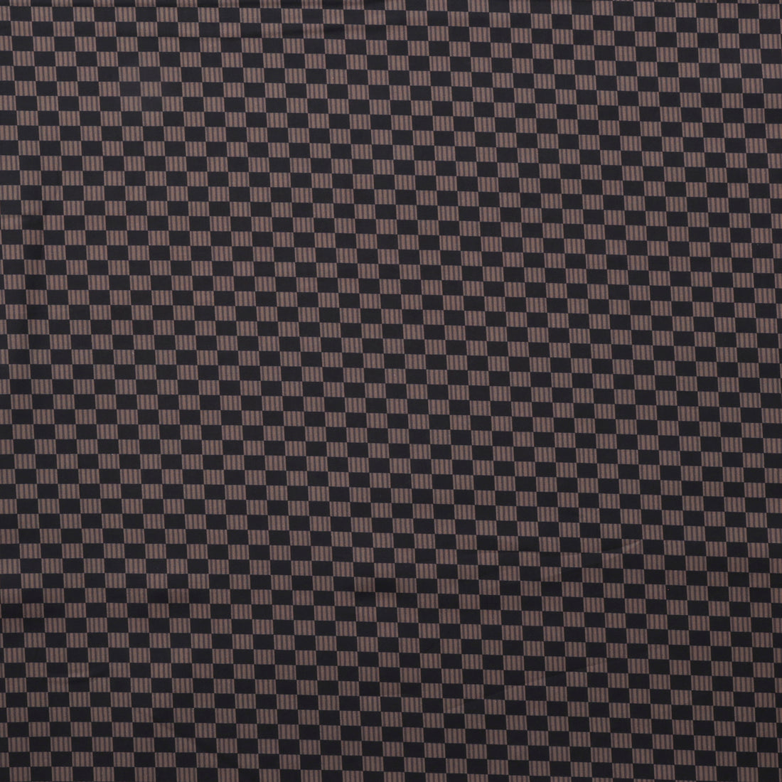 Andover - Cotton - Mellow Drama - Checkerboard - Umber