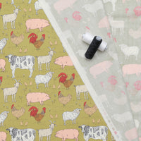 Moda - Cotton - Farmstead - Animal Farm - Meadow