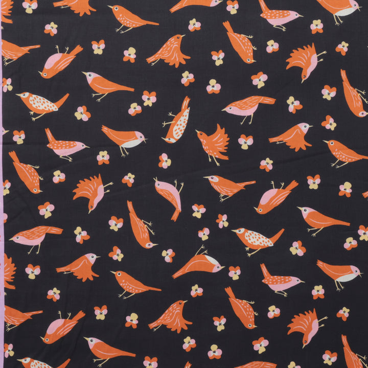 Ruby Star - Cotton - Bird Is The Word - Migration - Soft Black