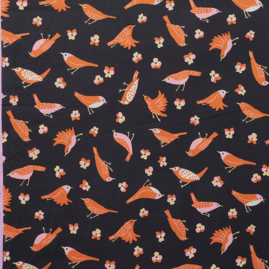 Ruby Star - Cotton - Bird Is The Word - Migration - Soft Black