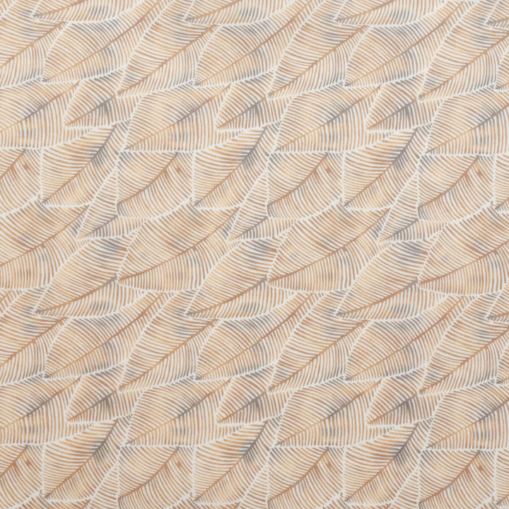 Cloud 9 - Organic Cotton - Laminated - Tropical Leaves