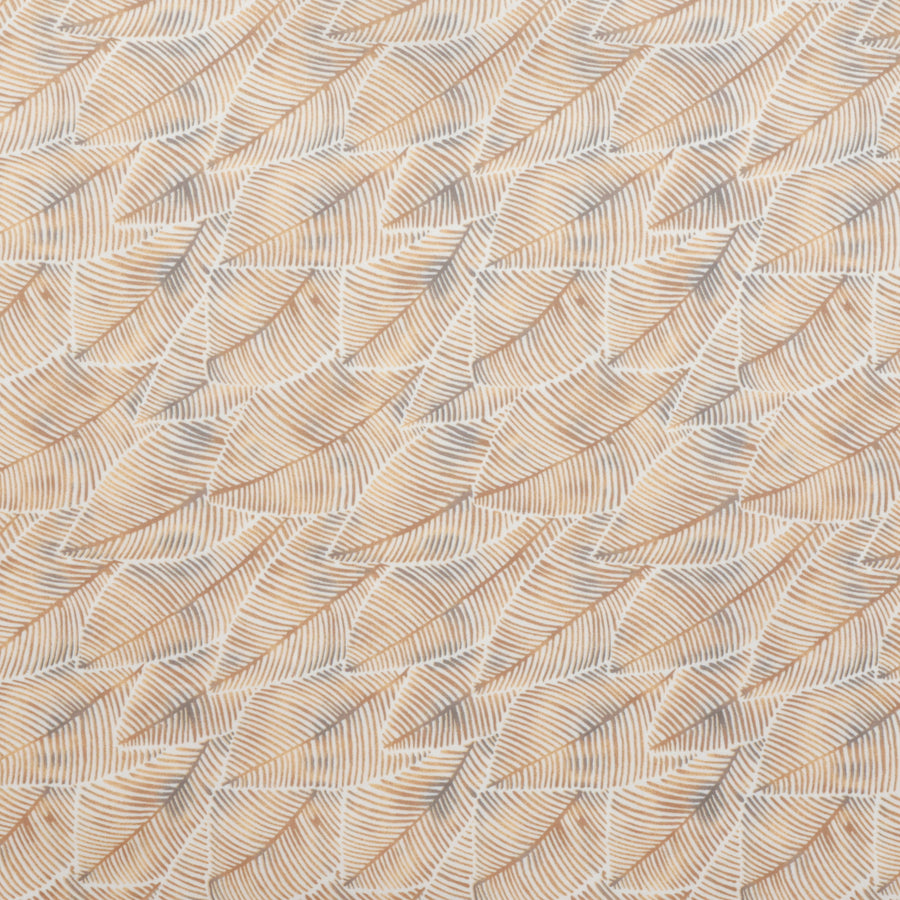 Cloud 9 - Organic Cotton - Laminated - Tropical Leaves