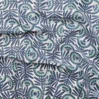 Cloud 9 - Organic Cotton - Laminated - Retro Rotating Allium