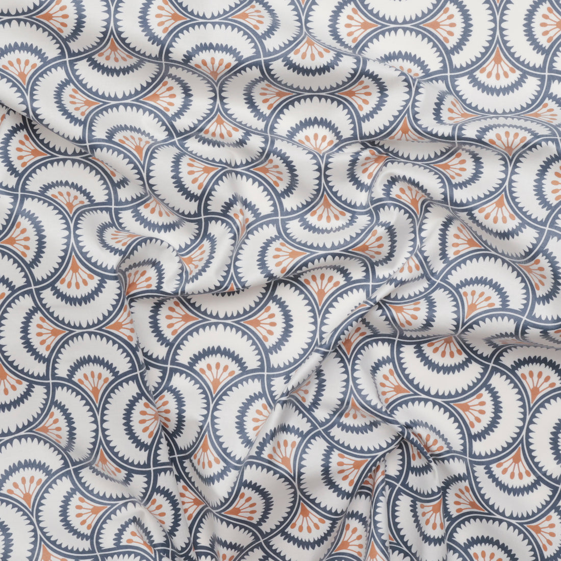 Cloud 9 - Organic Cotton - Laminated - Sweet William Scallops