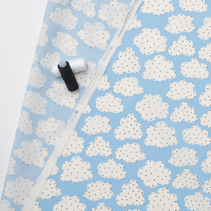 Cloud 9 - Organic Cotton - Laminated - Spotty Sky