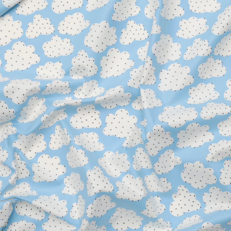 Cloud 9 - Organic Cotton - Laminated - Spotty Sky