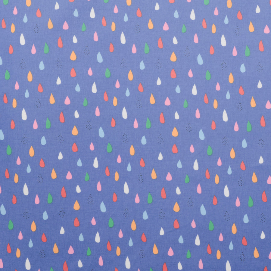 Cloud 9 - Organic Cotton - Laminated - Rainbow Drizzle