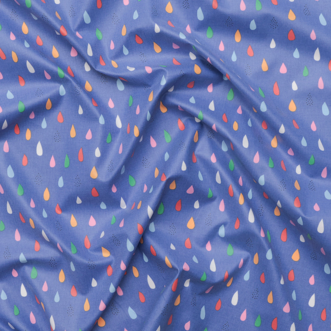 Cloud 9 - Organic Cotton - Laminated - Rainbow Drizzle