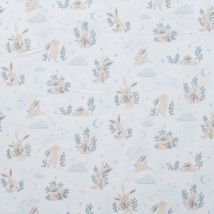 Camelot - Flannel - Bunny Dreams - White