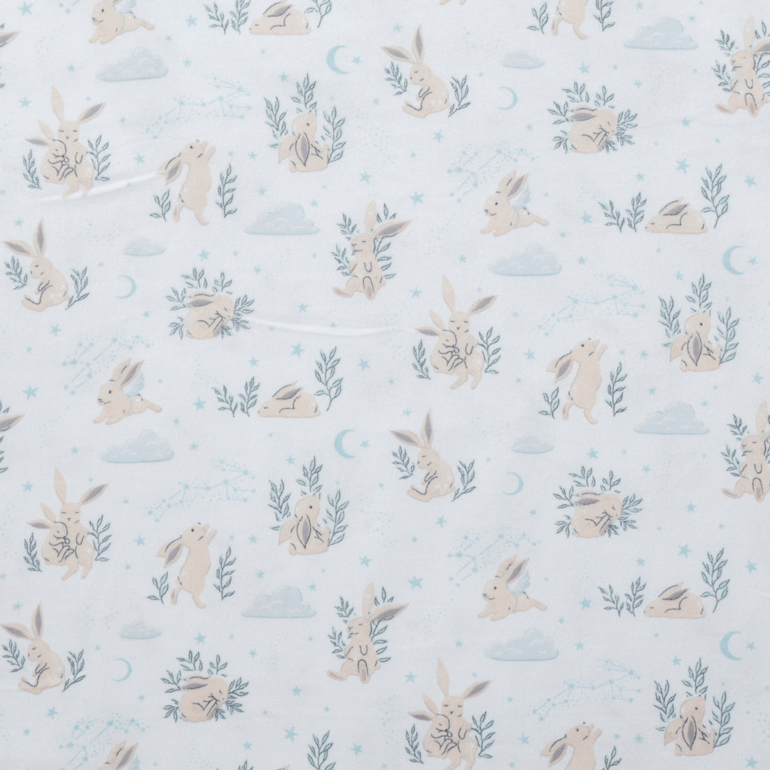 Camelot - Flannel - Bunny Dreams - White