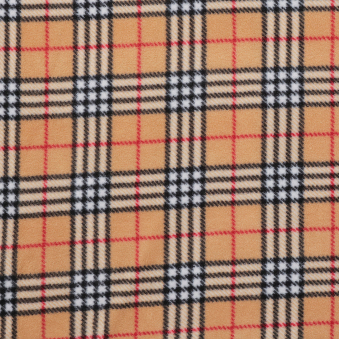 Camelot - Fleece - Plaid - Beige