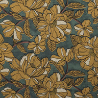 Viscose - Heidi - Challis Print - Pine Pesto