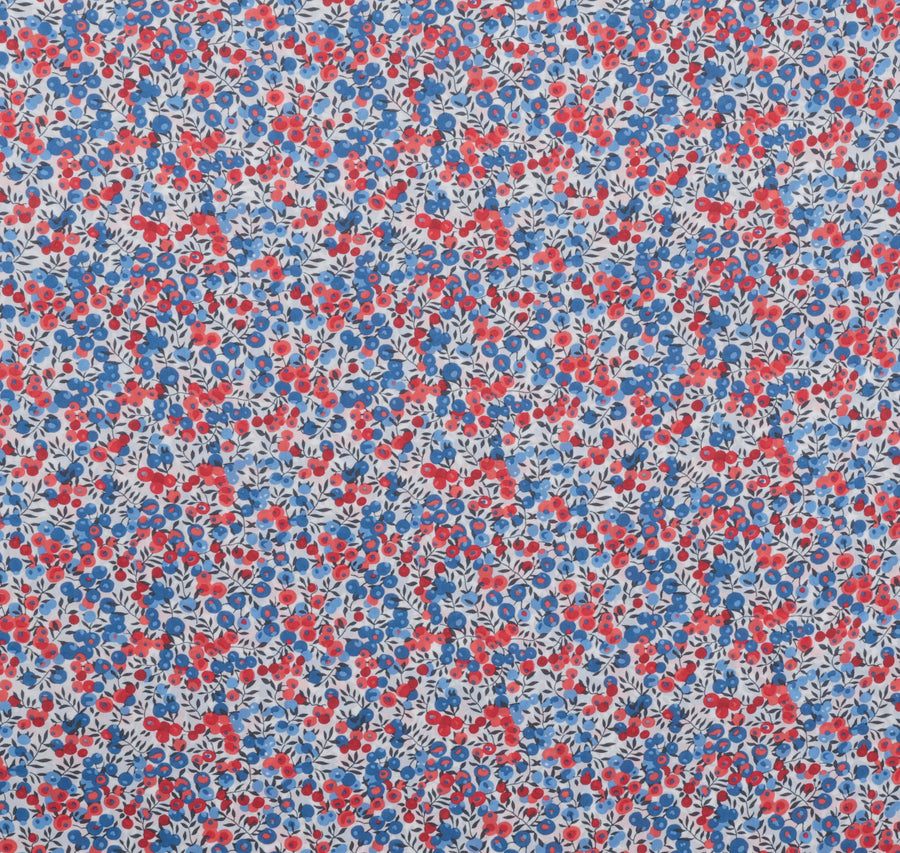 Liberty - Tana Lawn - Wiltshire - Red Blue