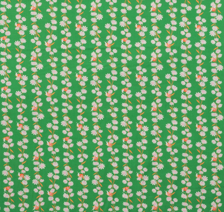 Ruby Star - Cotton - Carousel - Daisy Chain - Verdant