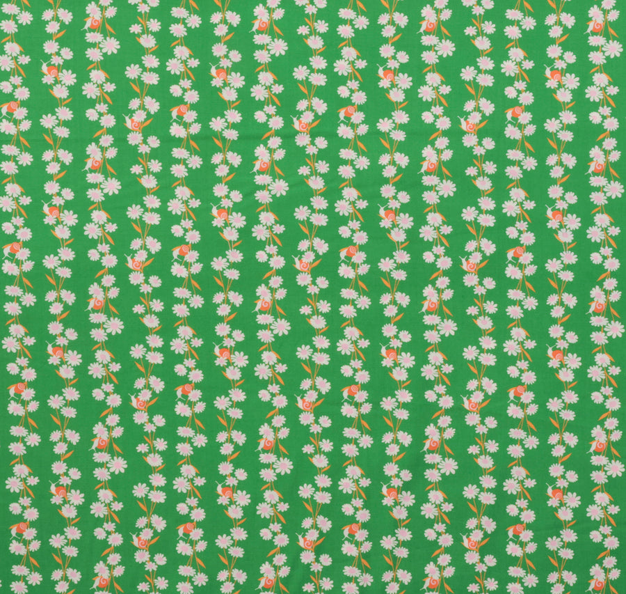 Ruby Star - Cotton - Carousel - Daisy Chain - Verdant