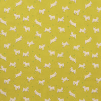 Ruby Star - Cotton - Animal Animal - Baby Goats - Pistachio