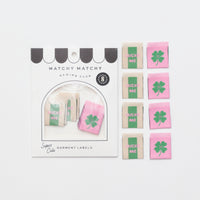 Matchy Matchy Sewing Club - Sewing Labels - Lucky Clover