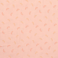 Cotton - Double Gauze - Watermelons - Light Salmon