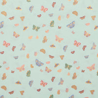 Rifle Paper Co. - Cotton - English Rose - Butterfly House - Mint